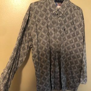 Wrangler long sleeve button up
